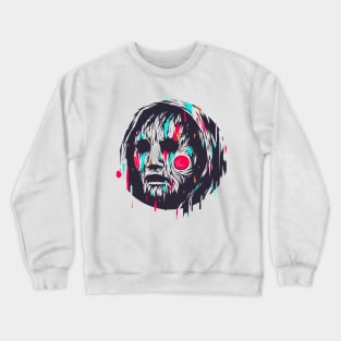 Creppy mask face Crewneck Sweatshirt